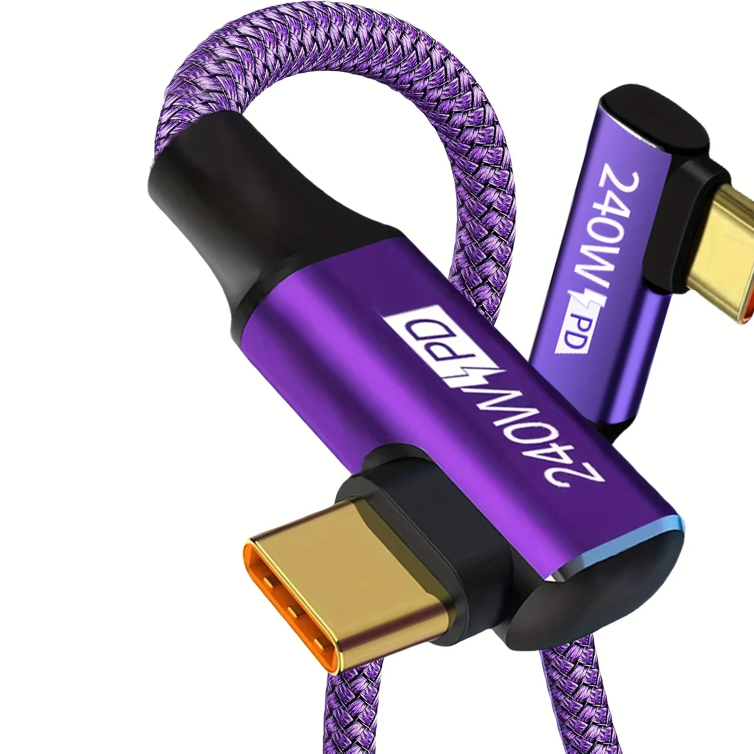 Cable USB-C 240W Nailon Trenzado — Voltion